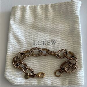 J. Crew Gold and Silver Chain Bracelet